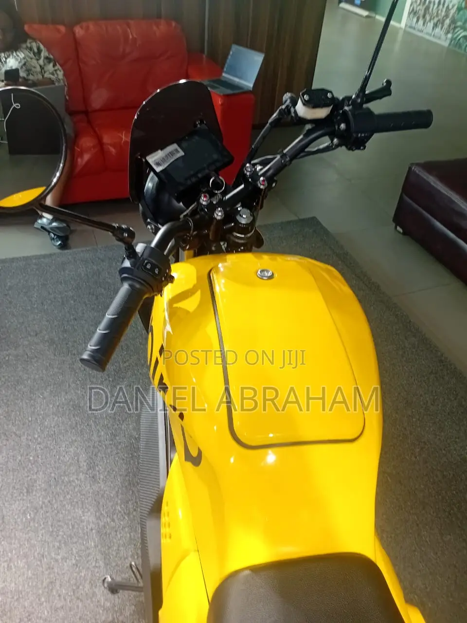 New TVS 2025 Yellow
