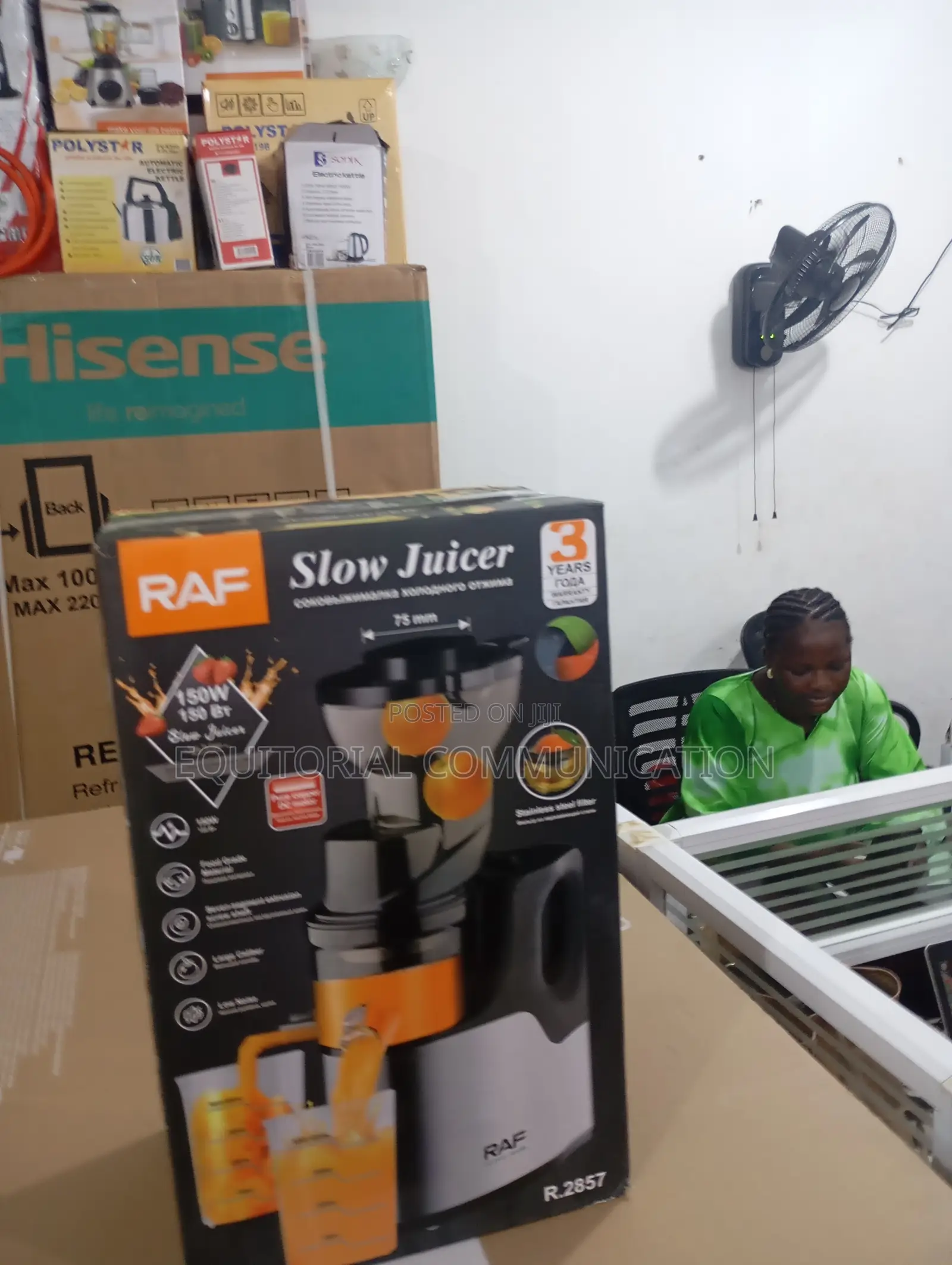 Raf High Quality Slow Juicer - 150w