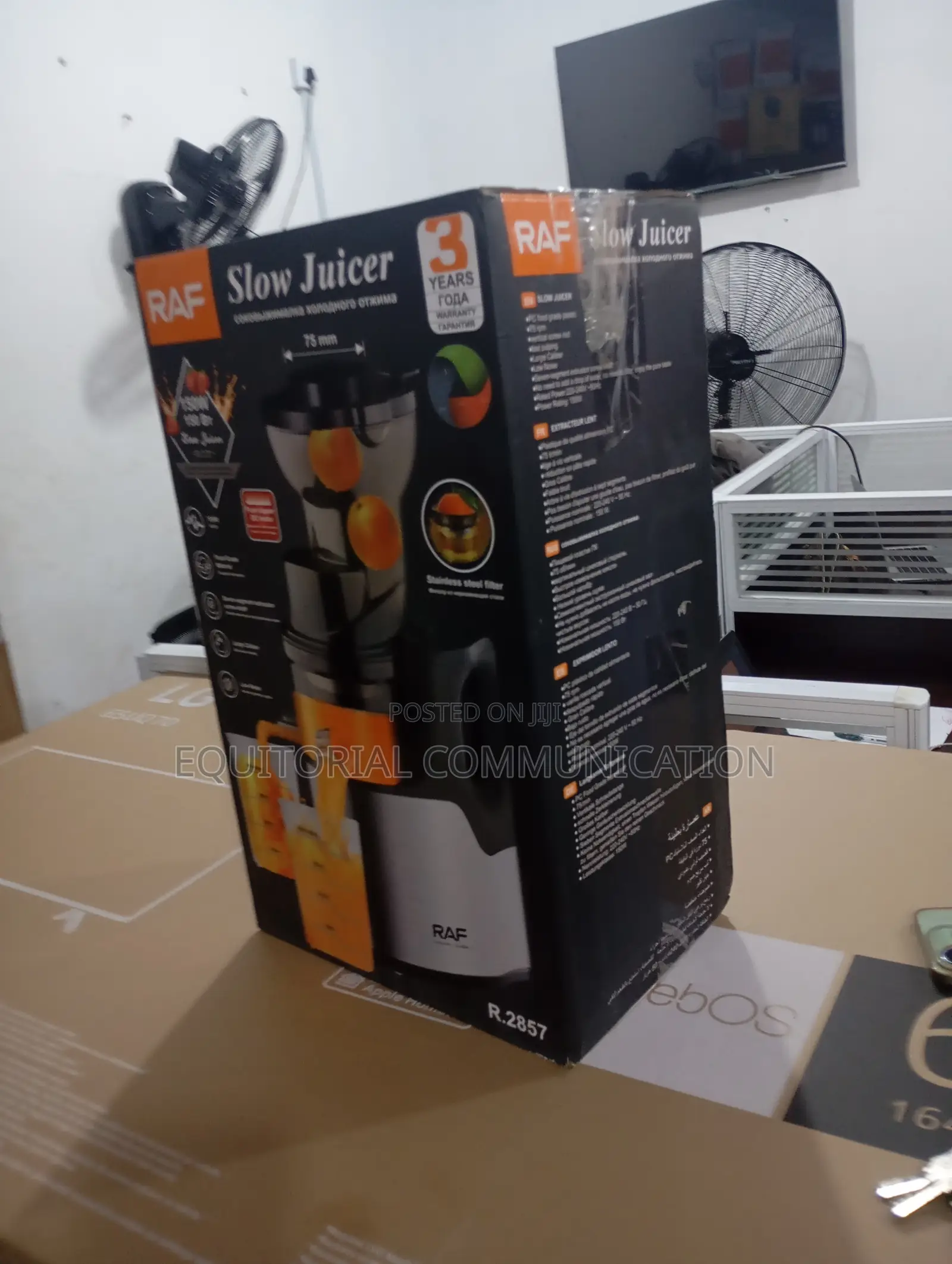 Raf High Quality Slow Juicer - 150w