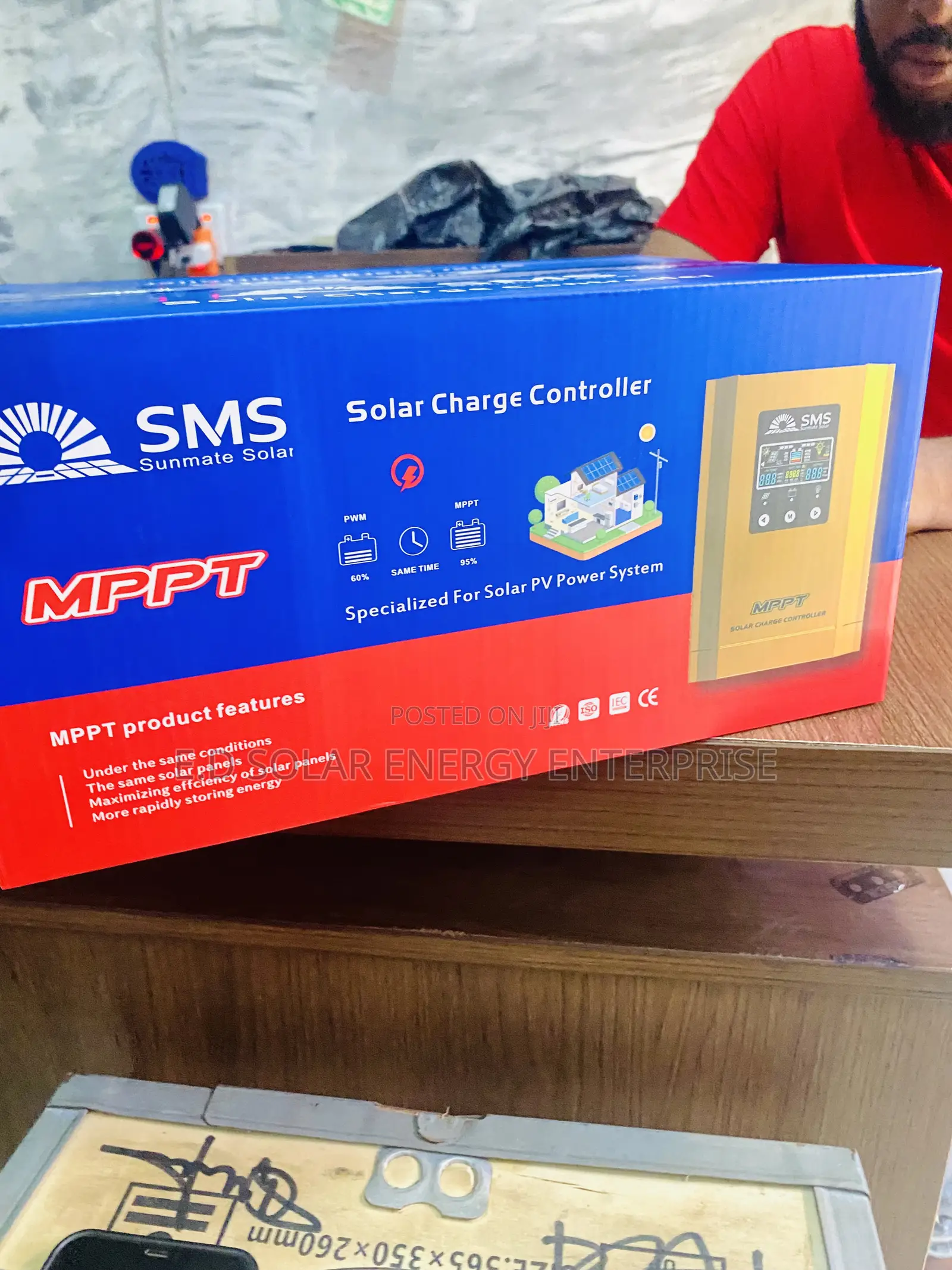 SMS Solar Charge Controller MPPT 60ah