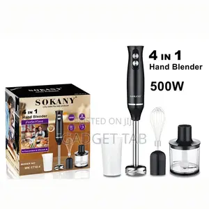 Sokany Electric 4in1 Handheld Blender Multifunction Mixer