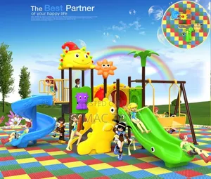 Play Stations With Swings Slides And Tunnels Spirals