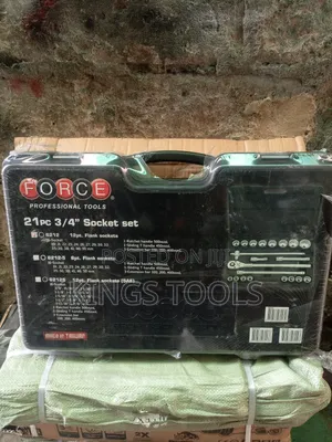 3/4" Socket Set Force (21pcs)
