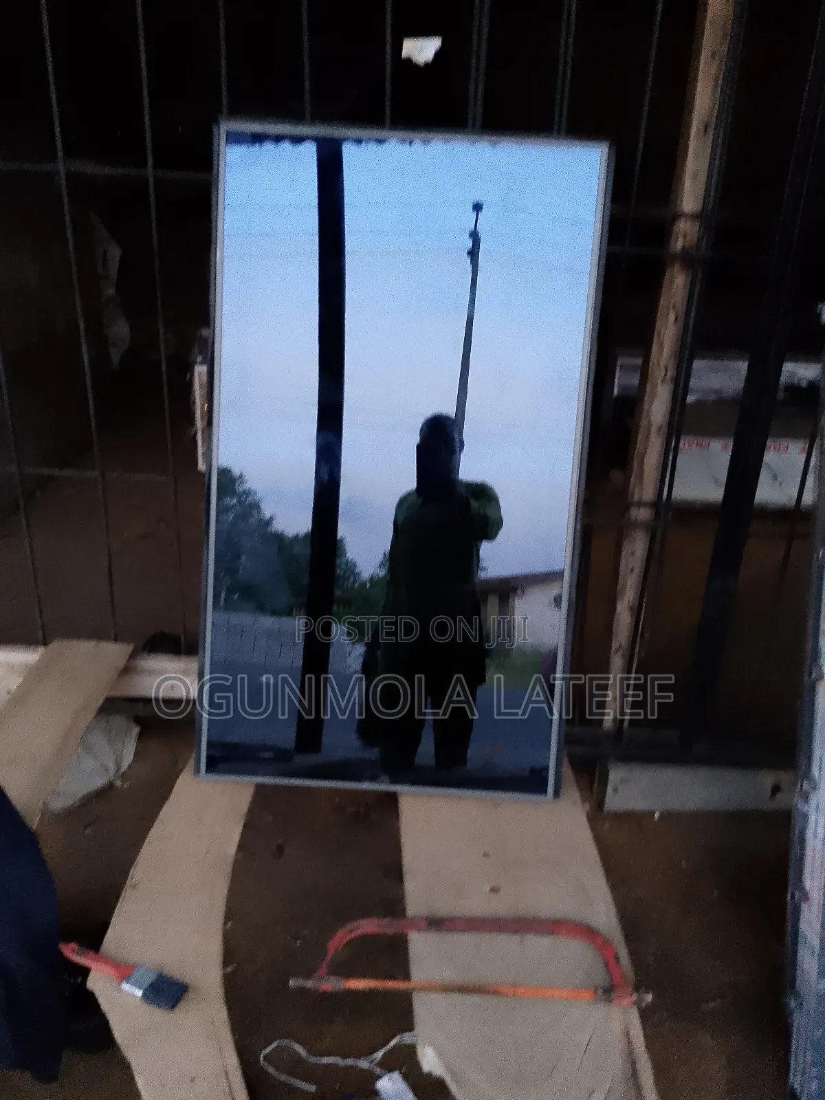Aluminum Frameless Window With Net and Burglary