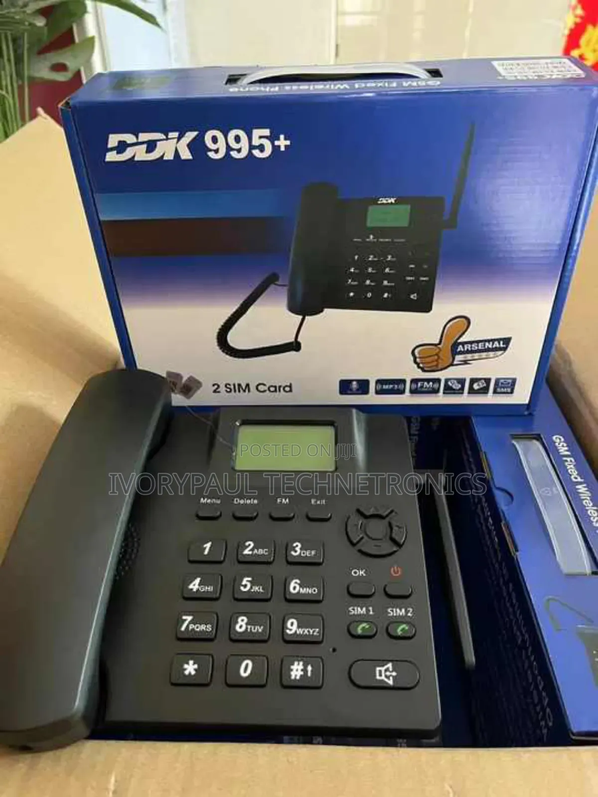 DDK 99+ Wireless Table Phone