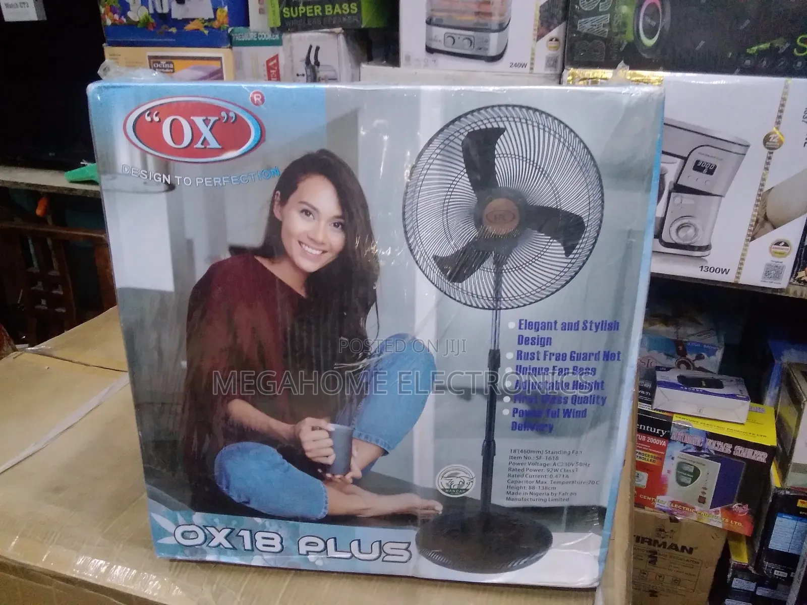 Ox Fan 18inches