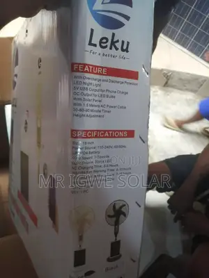 Solar Mp3 Rechargeable Fans Leku