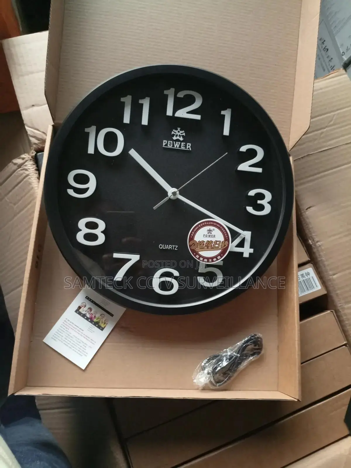 Wall Clock Hd Camera