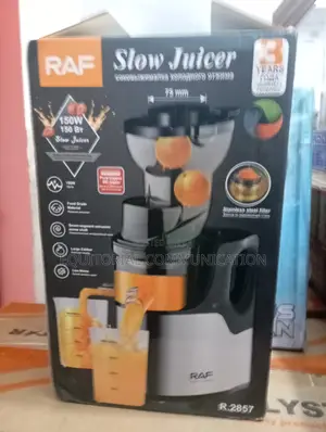 Extract More, Waste Less – Raf 150w Slow Juicer