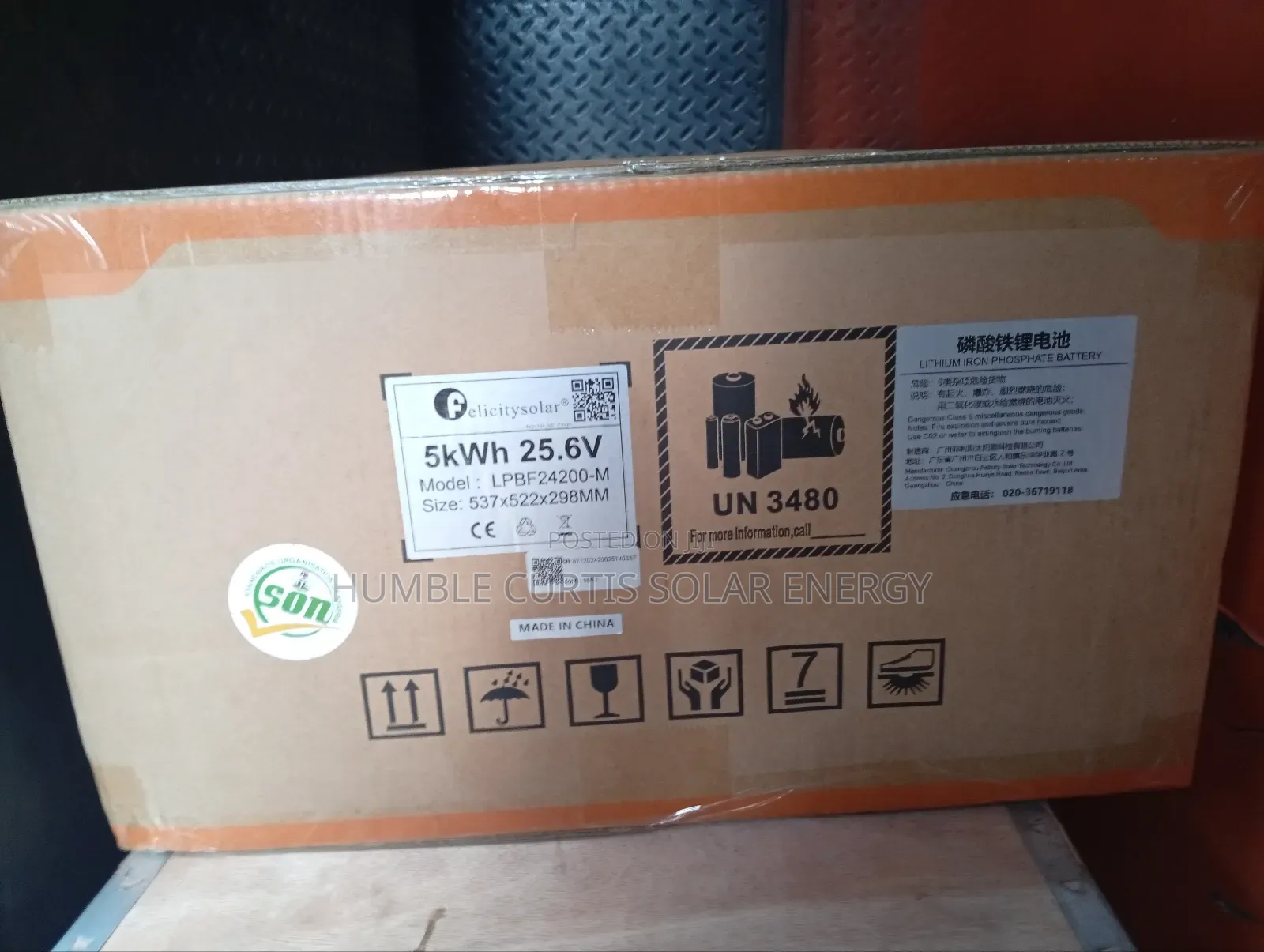 Felicity 5kwh Lithium Battery