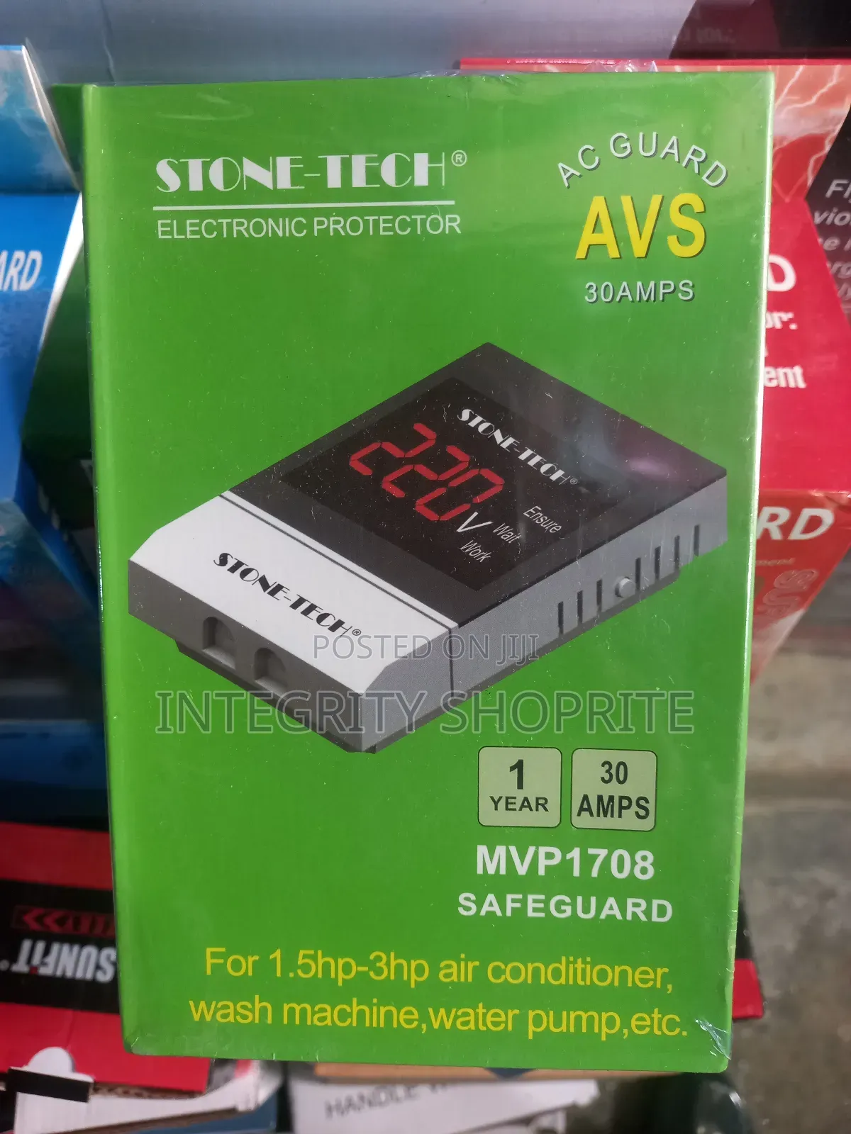 Stone-tech Electronic Protector Ac Guard Avs 30amps