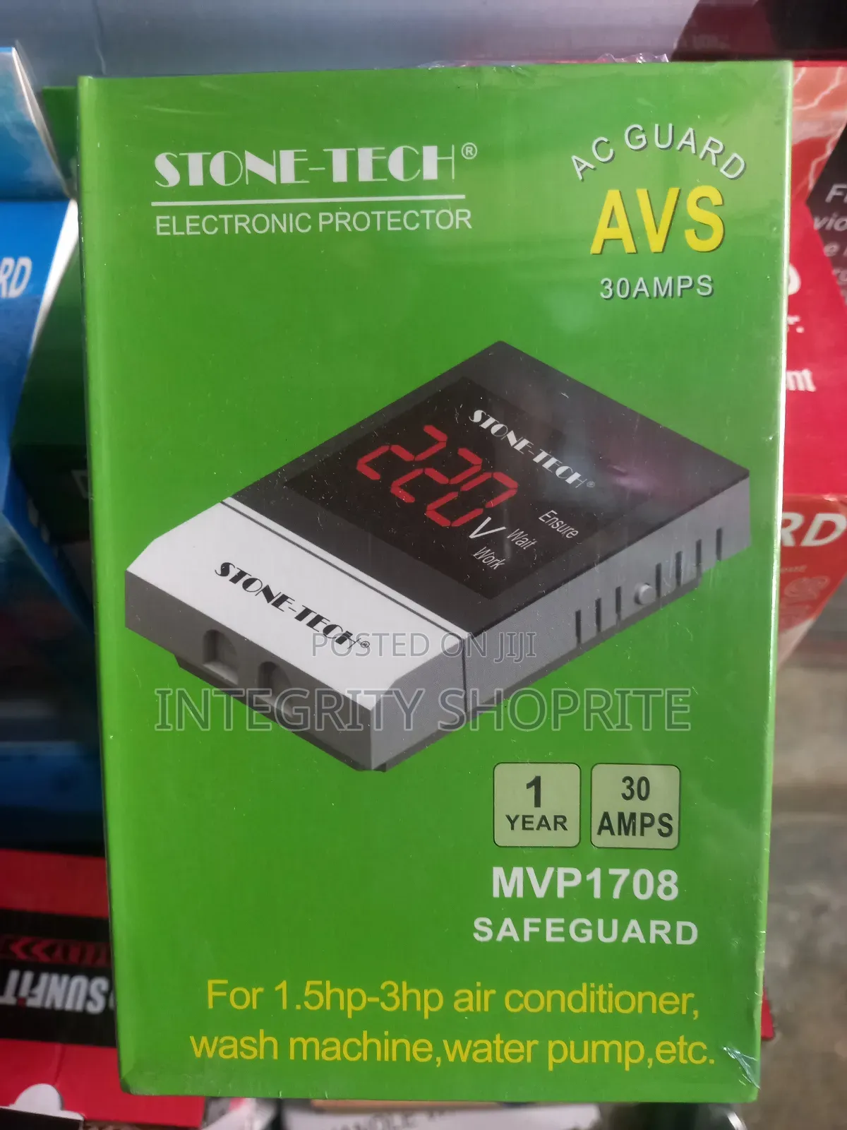 Stone-tech Electronic Protector Ac Guard Avs 30amps