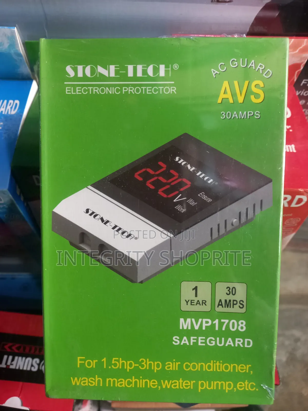 Stone-tech Electronic Protector Ac Guard Avs 30amps