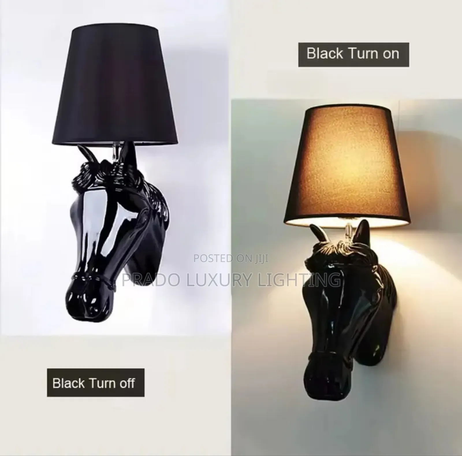 Horse Wal Lamp Light