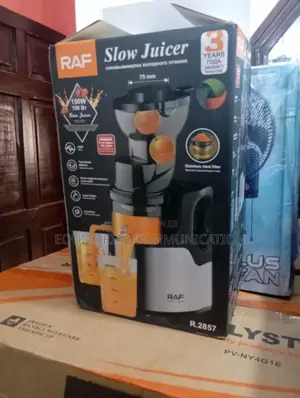 Squeeze Every Bit of Goodness With Raf Slow Juicer