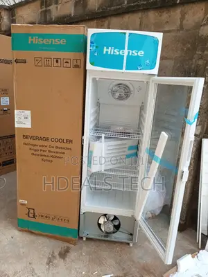 Space-Saving Vertical Chiller – Hisense 222l