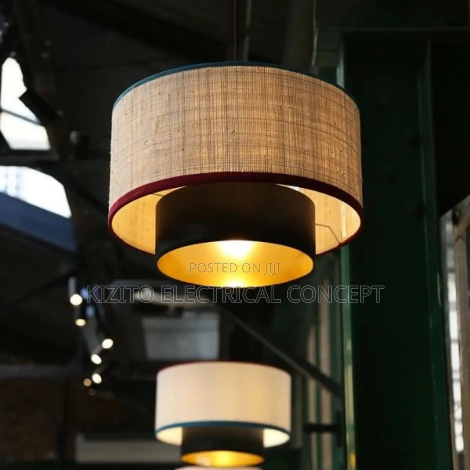 Rattan Dropping Pendant Lamp