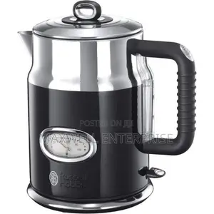Russell Hobbs Black Toaster and Kettle