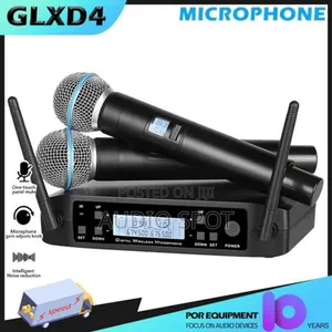 Shure Glxd4 Professional Wireless Microphone System Uhf