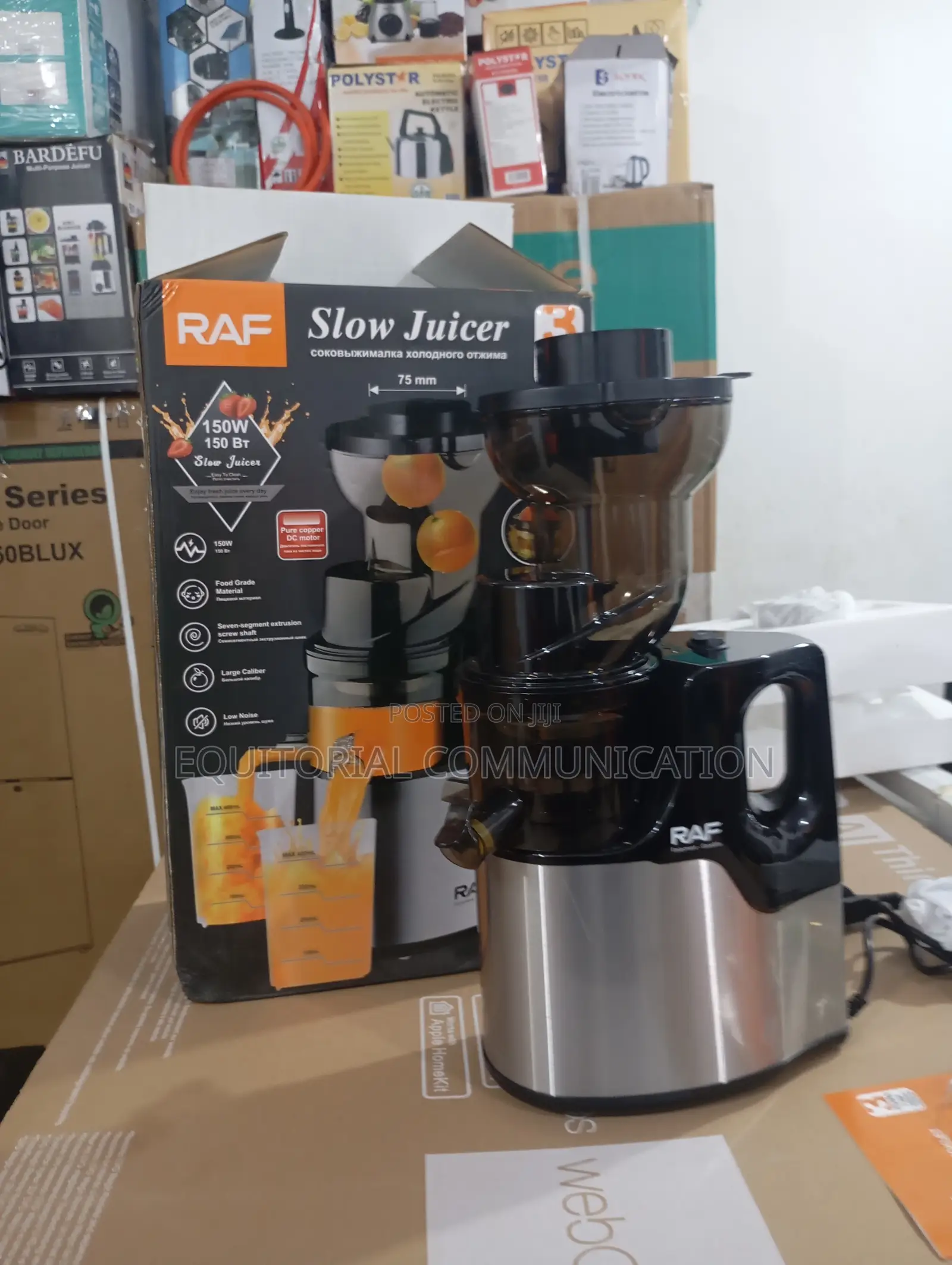 Nutritious Juicing Made Simple – Raf 150w Power