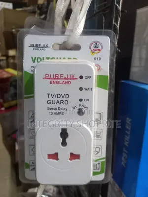 Voltguard Pure-Uk England Off Wait on Tv/DVD Guard