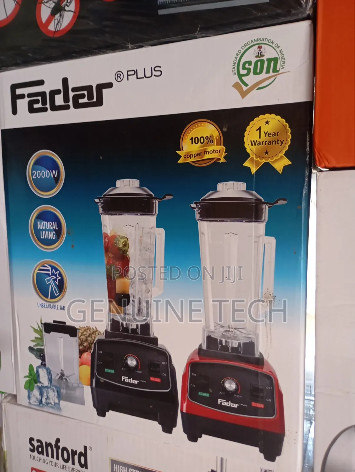 Fadar Blender And Grinder-2000w