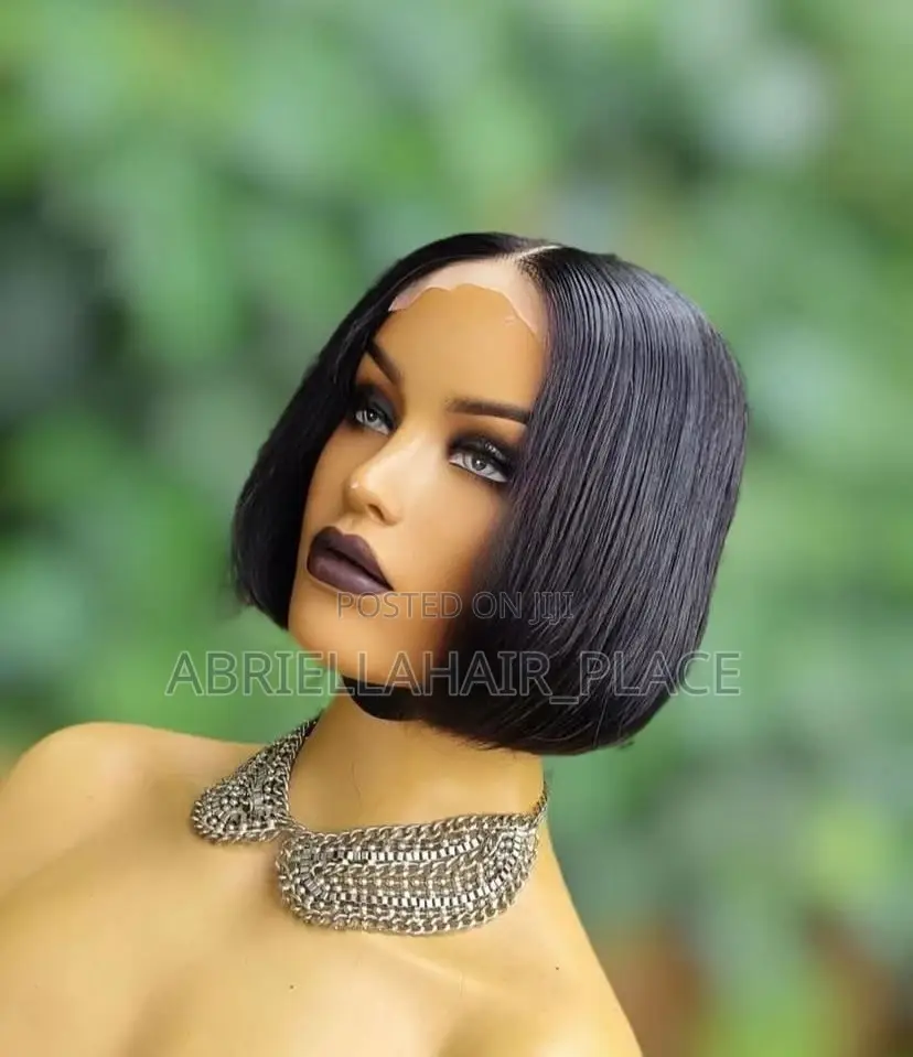 Double Drawn Bob Wig