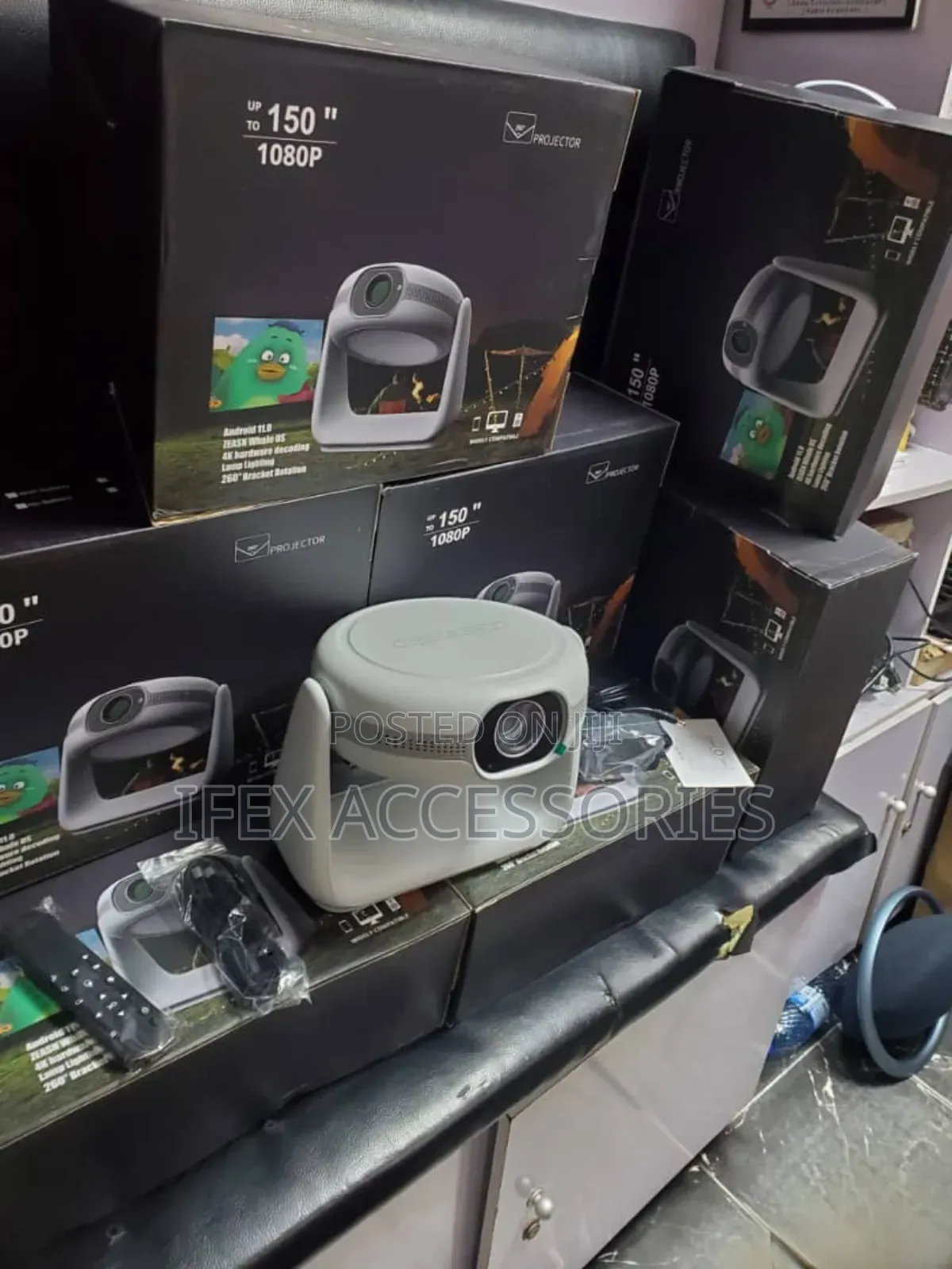 Rechargeable Smart Android 11.0 Projector