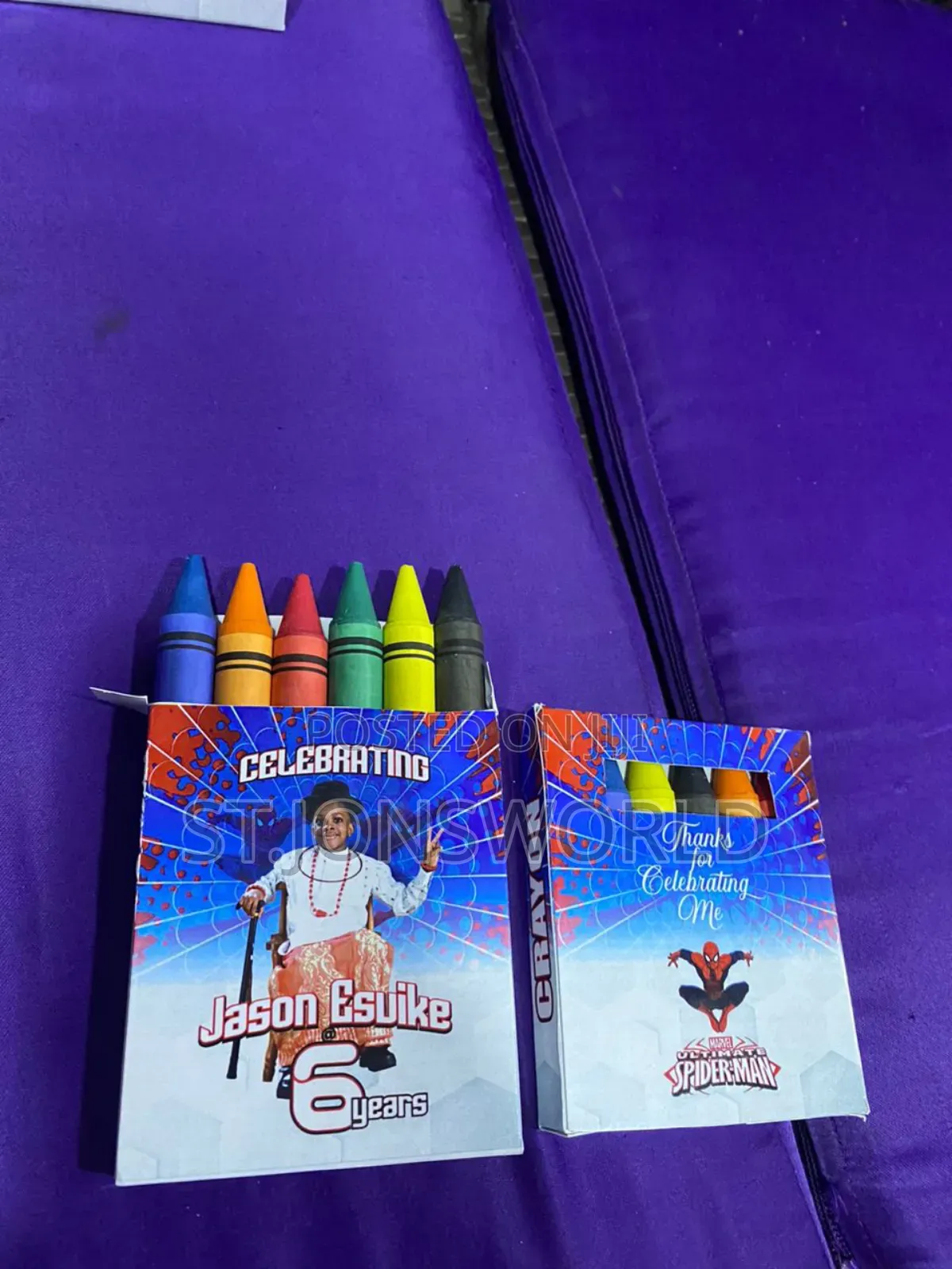 Customized Crayon for Birthday Gift