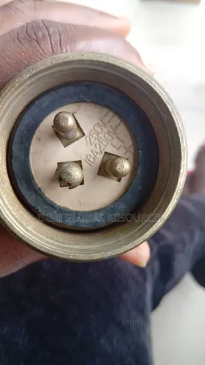 Brass Marine Electrical Plug