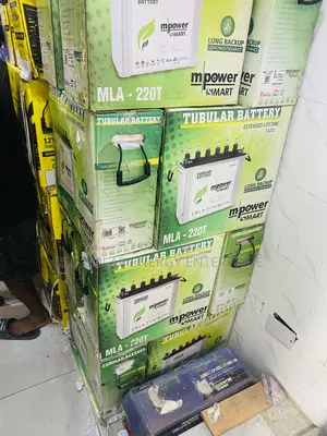 Mpower Solar Tubular Battery 220ah 12v