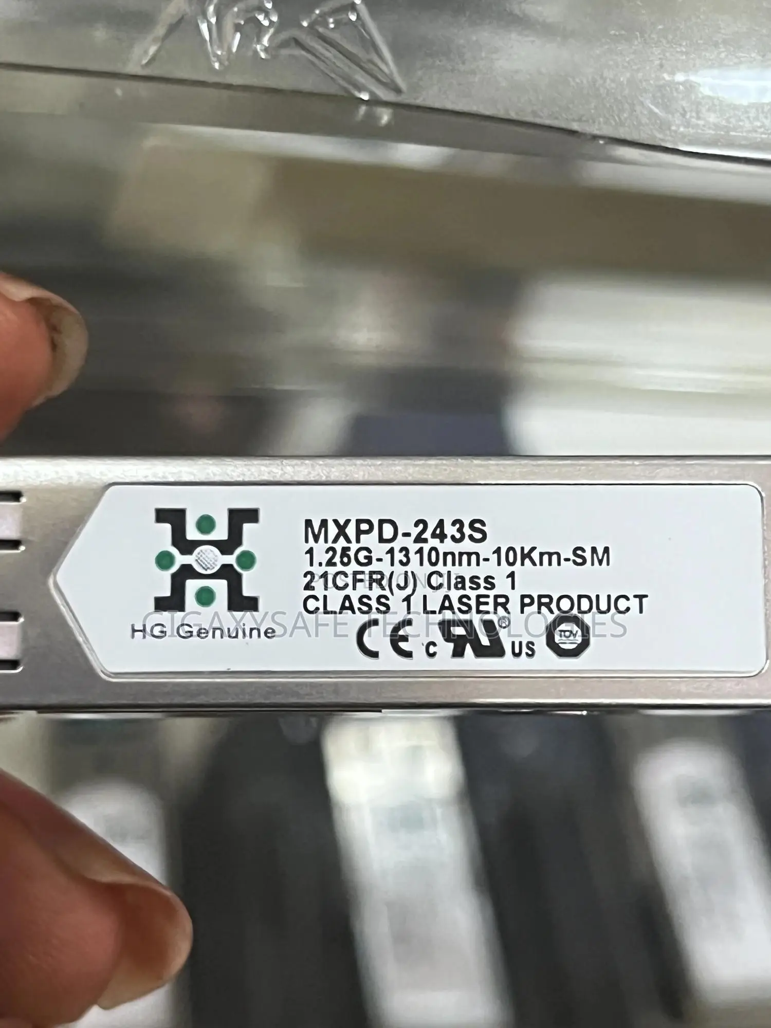 Mxpd-243s Gigabit Single-mode Optical Module 1.25g 10km