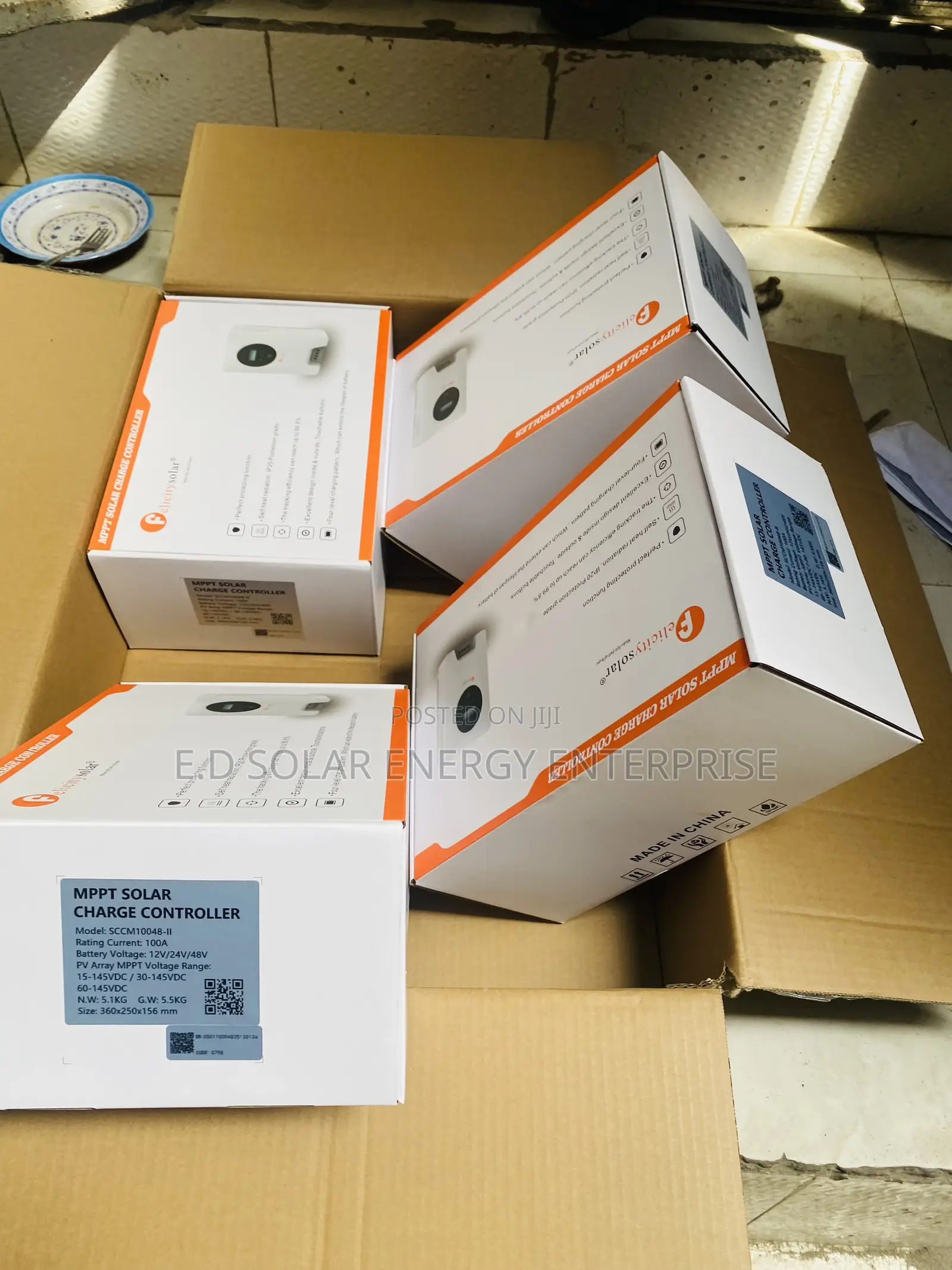 100ah MPPT Felicity Solar Charge Controller 48v