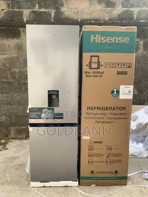 Frost-Free Hisense 264l Bottom Freezer Fridge + Led Interior
