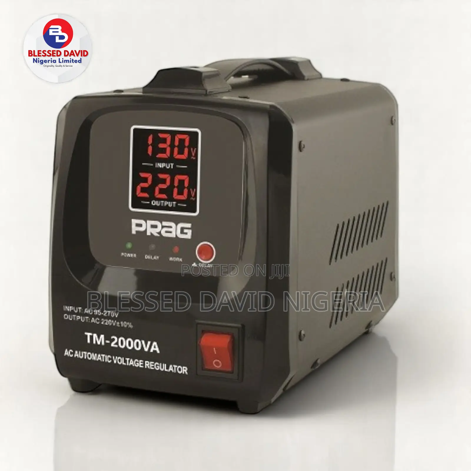 2kva Relay Voltage Stabilizer (95-270v)