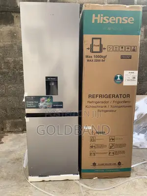 Hisense 264l Double Door Fridge- Frost Free Wit Large Space