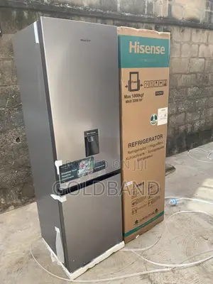 Hisense 264lspacious Double Door Fridge With Water Dispenser