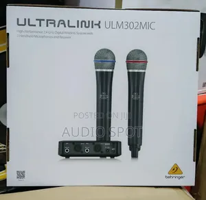 Behringer Ulm302mic Digital Dual Handheld Wireless System