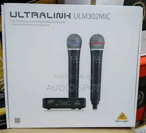 Behringer Ulm302mic Digital Dual Handheld Wireless System
