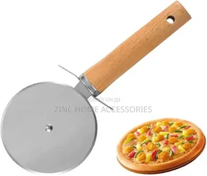Wooden Handle Pizza Cutter