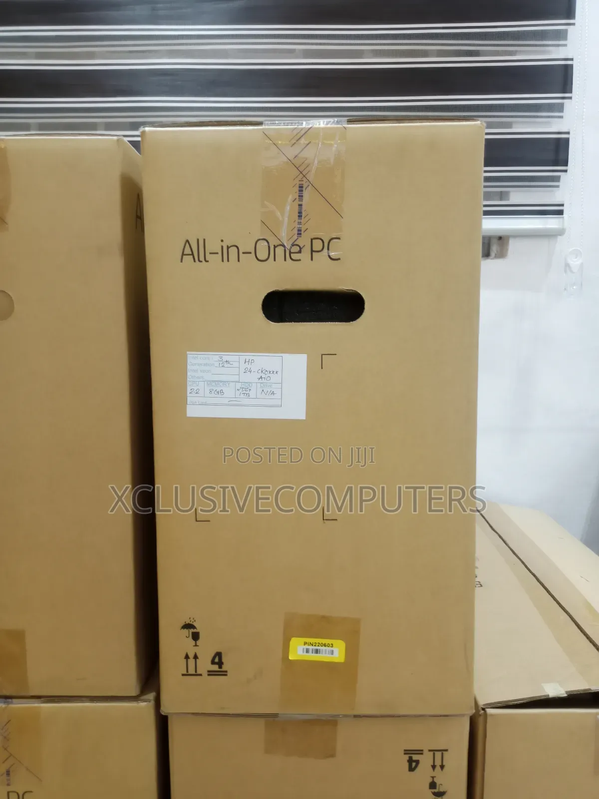 New Desktop Computer HP AiO 24 8GB Intel Core I3 HDD 1T