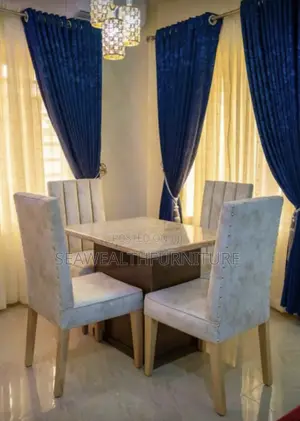 4 Chairs Dining Set