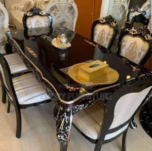 High Quality and Imported Royal Turkey Dining Set by 6 Chair