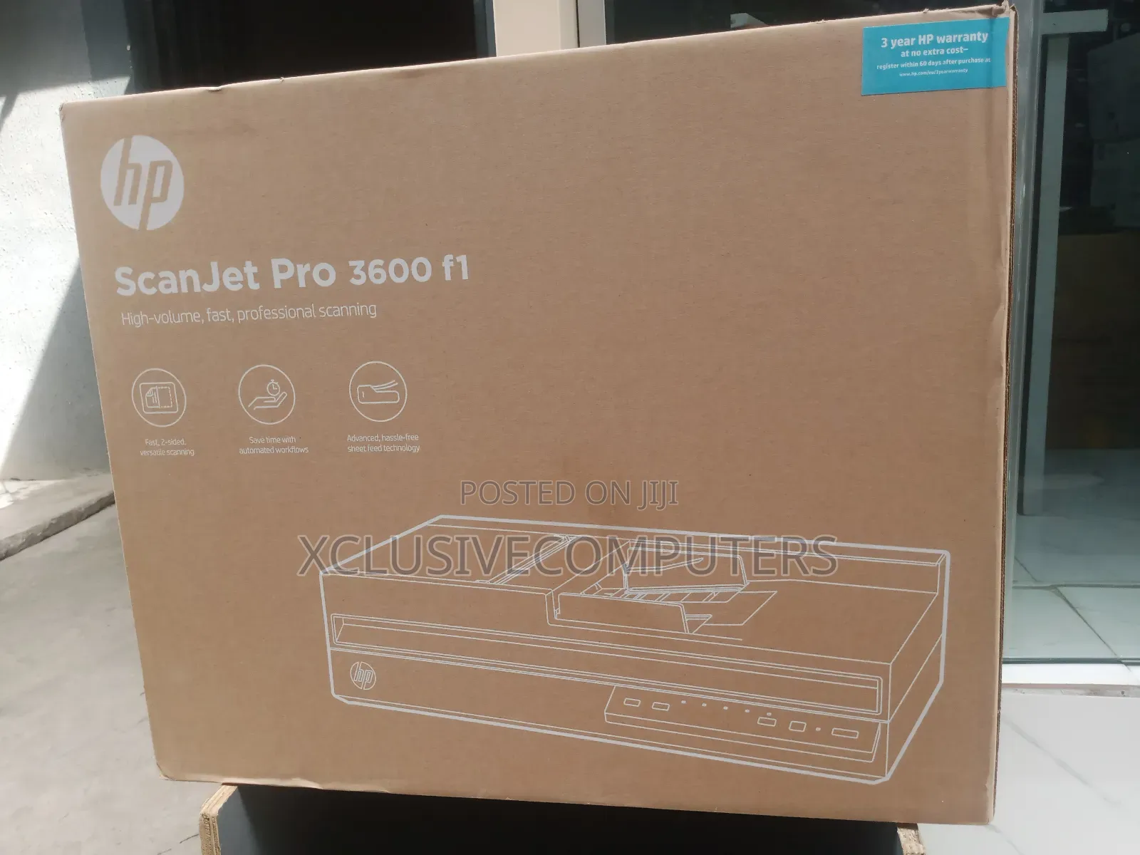 Hp Scanjet Pro 3600 F1 Scanner