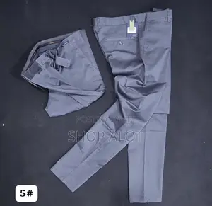 Men’S Premium Slim-Fit Chino Trousers