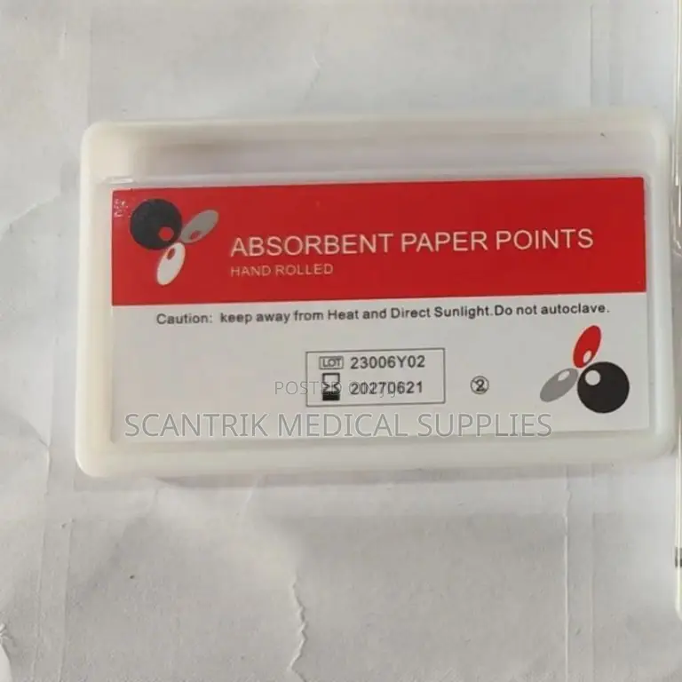 Absorbent Canal Tips