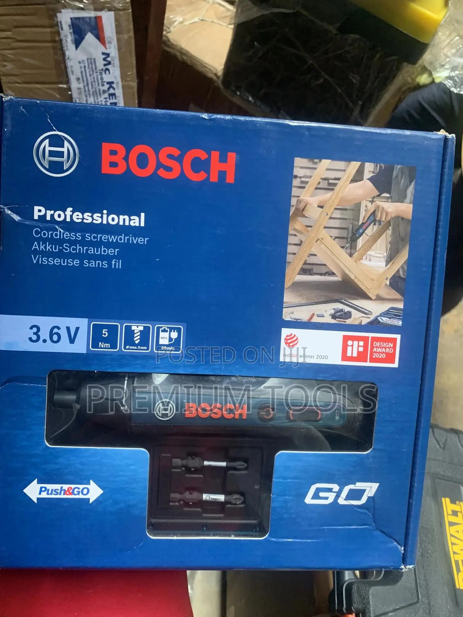 Bosch Professional Cordless Screwdriver