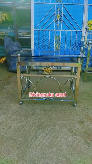 Glass Stainless Table