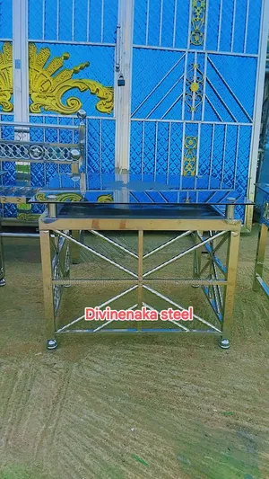 Glass Stainless Table