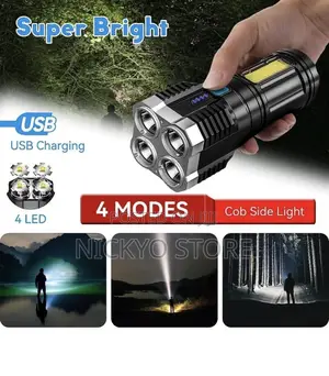 L-S03 Usb Rechargeable Flashlight